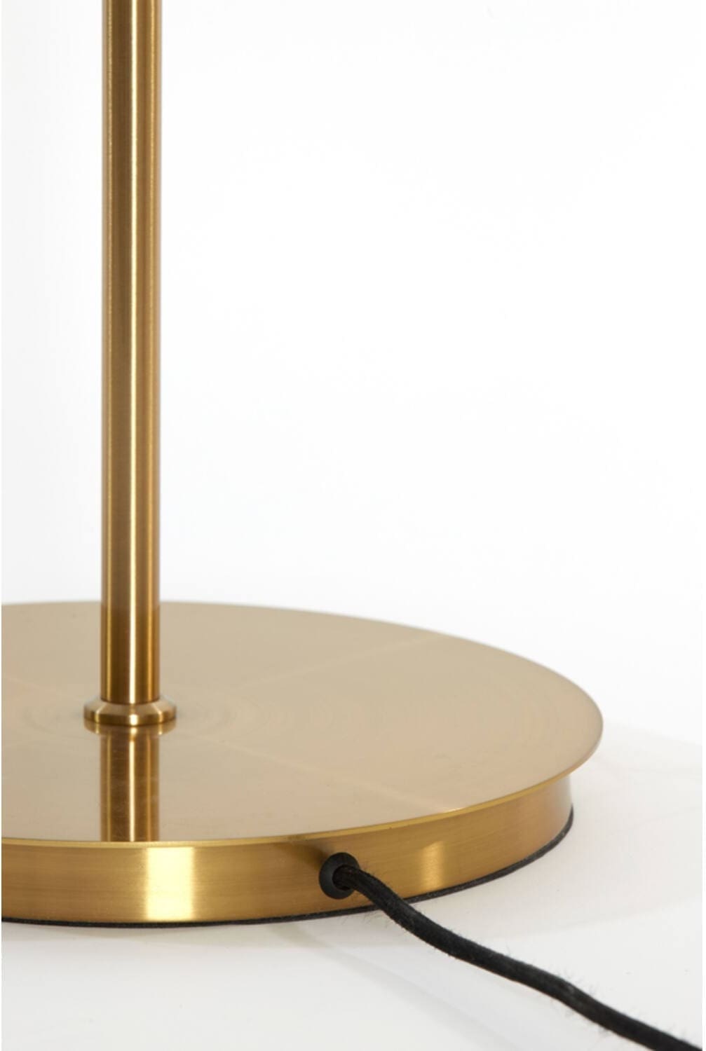 Vloerlamp Magdala - Glas Bruin+goud Light & Living Vloerlamp 1735482
