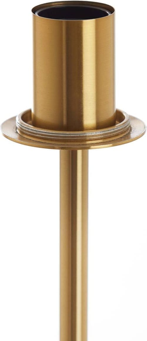 Vloerlamp Medina - Glas Amber+goud Light & Living Vloerlamp 1882685