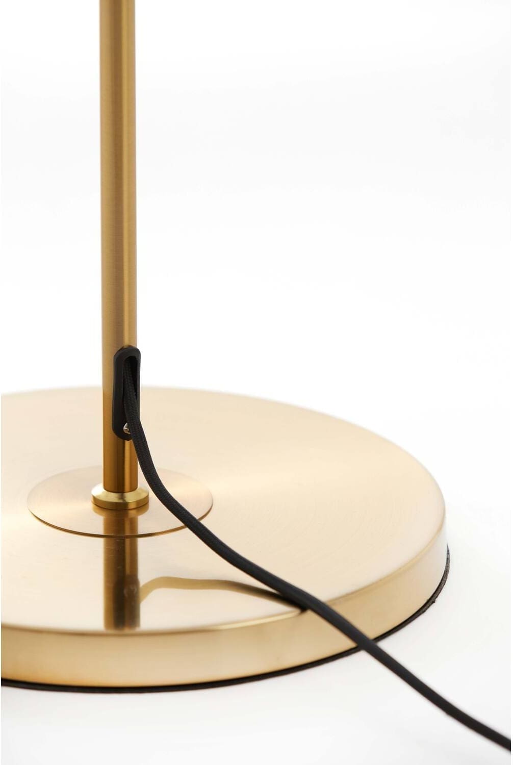 Vloerlamp Medina - Glas Amber+goud Light & Living Vloerlamp 1882685