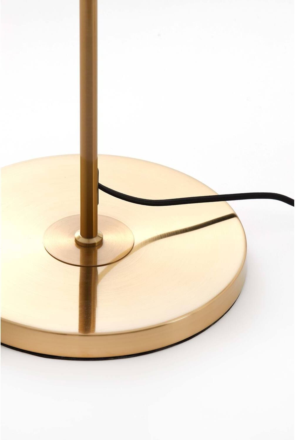 Vloerlamp Medina - Glas Amber+goud Light & Living Vloerlamp 1882685
