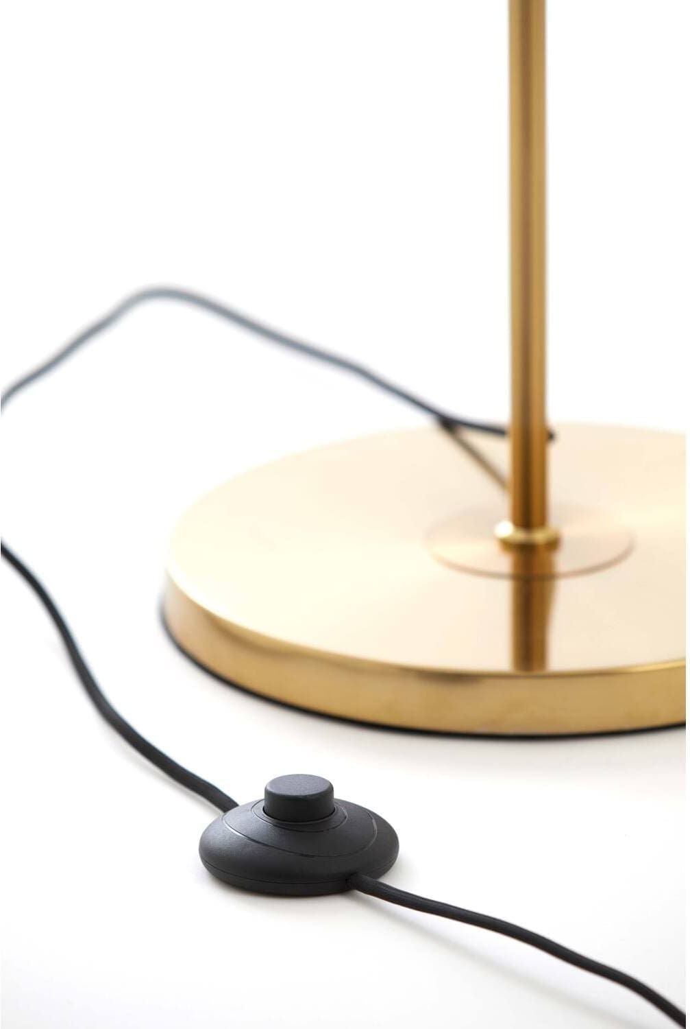 Vloerlamp Medina - Glas Smoke+goud Light & Living Vloerlamp 1882665