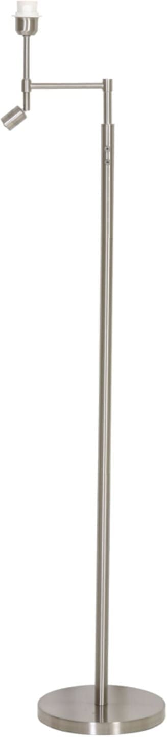 Vloerlamp Montana - Nikkel Satijn Met LED Light & Living Vloerlamp 1708328