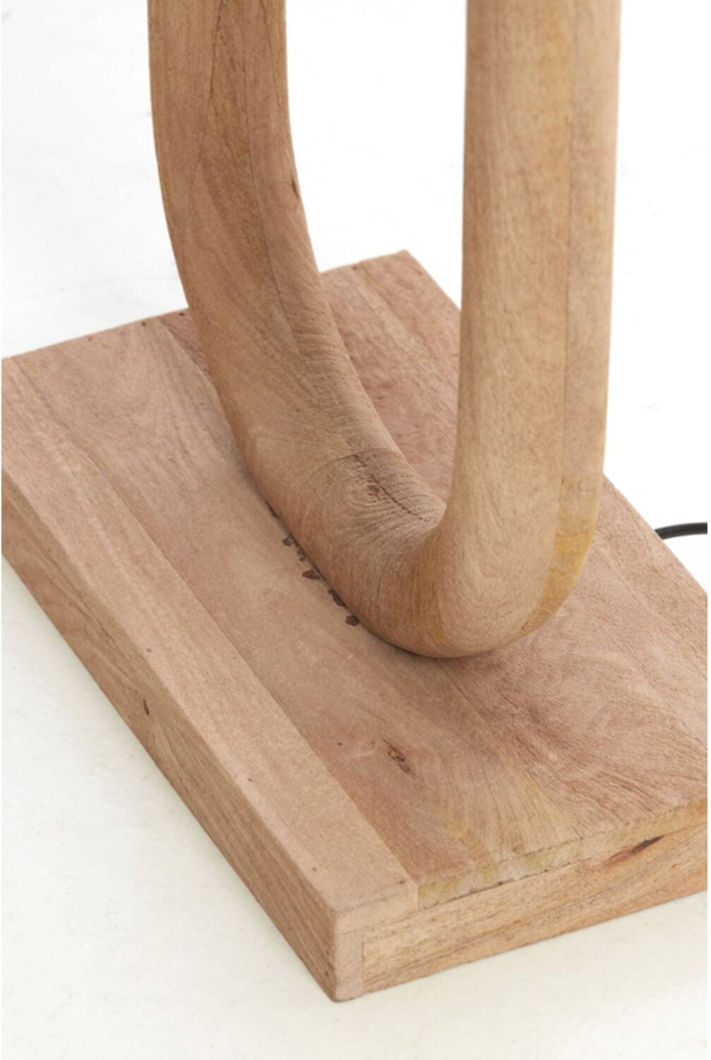 Vloerlamp Paceco - Hout Mat Naturel Light & Living Vloerlamp 8216482