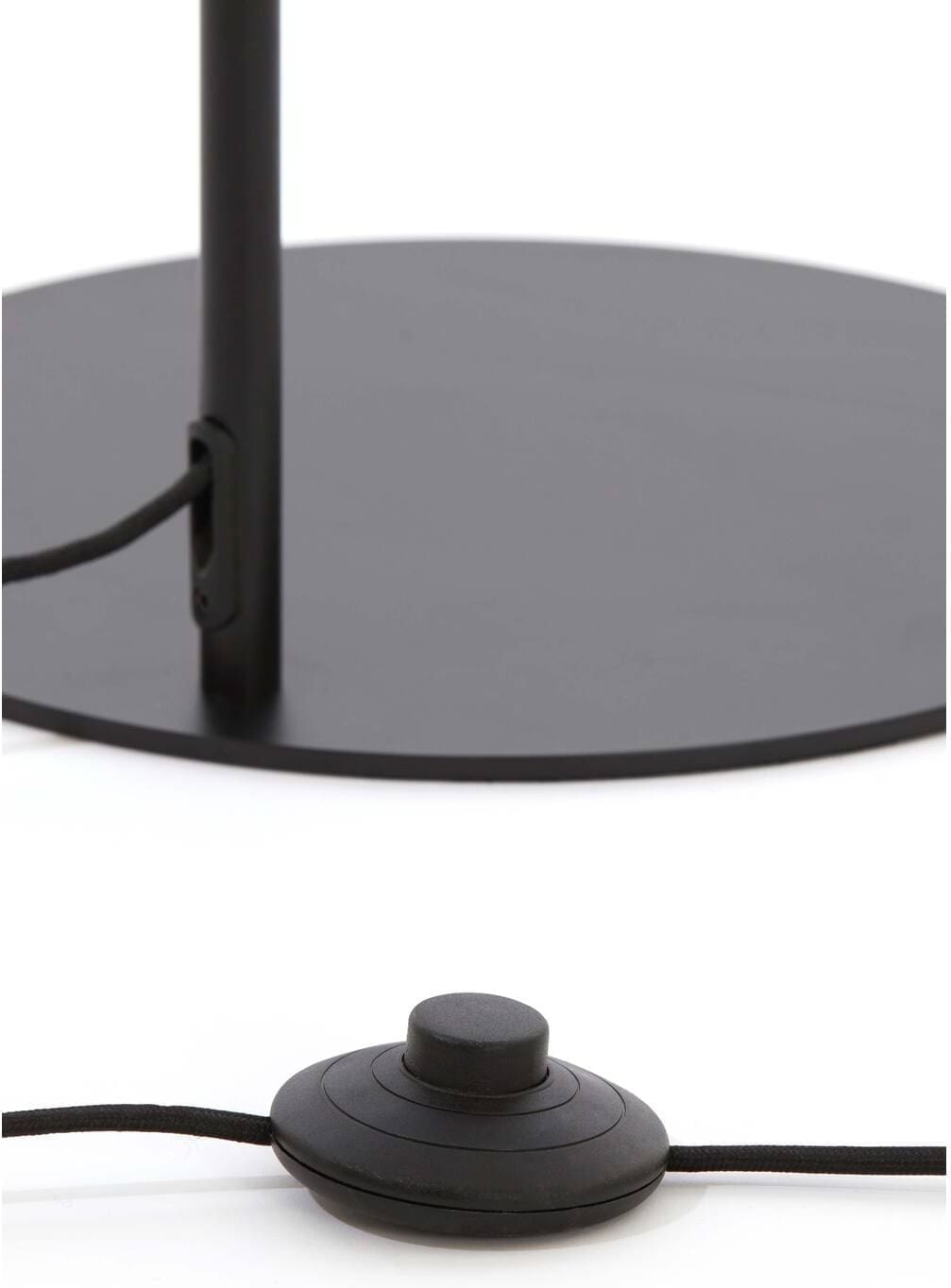 Vloerlamp Solna - Mat Zwart+smoke Glas Light & Living Vloerlamp 1881158
