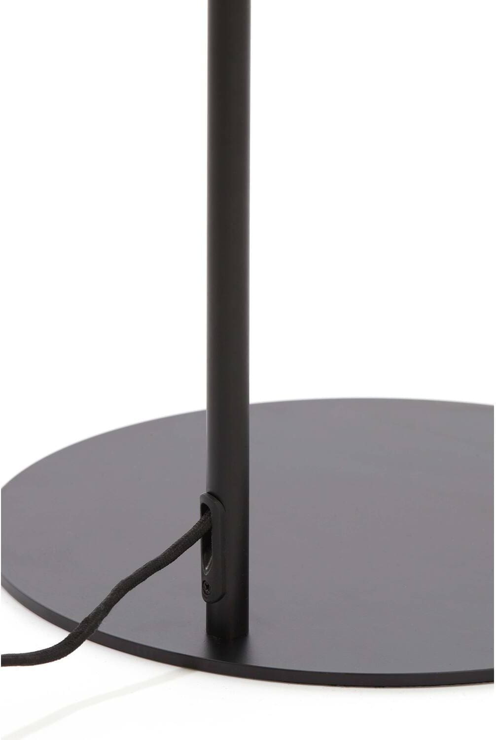 Vloerlamp Solna - Mat Zwart+smoke Glas Light & Living Vloerlamp 1881158