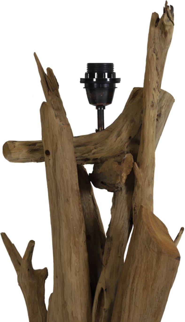 Vloerlamp Vidin - Hout Light & Living Vloerlamp 8204284
