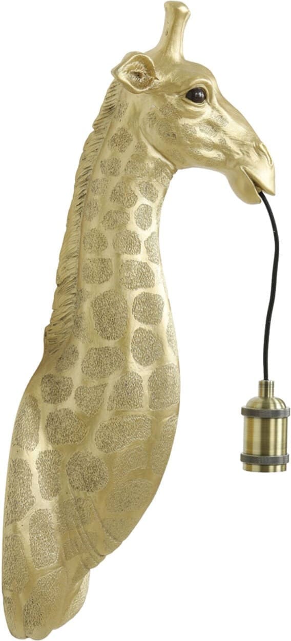 Wandlamp Giraffe - Goud Light & Living Wandlamp 3122584