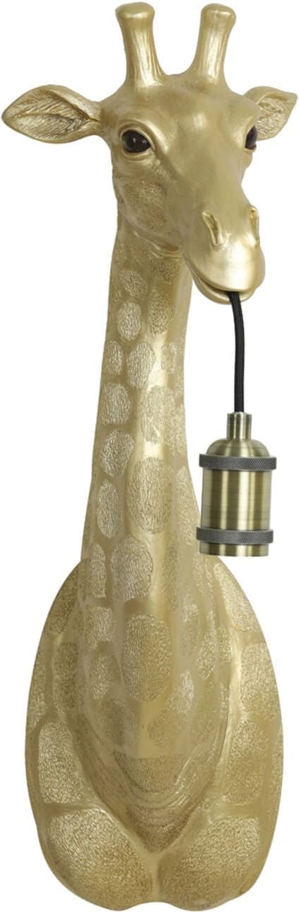Wandlamp Giraffe - Goud Light & Living Wandlamp 3122584