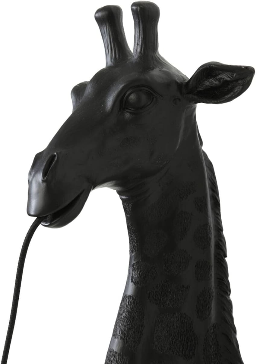 Wandlamp Giraffe - Mat Zwart Light & Living Wandlamp 3122512