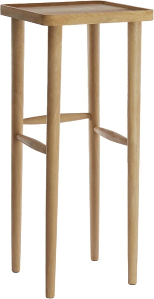 Zuil Qiano - Mango Hout Naturel Light & Living Bijzettafel 6798083