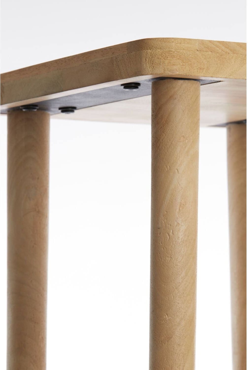 Zuil Qiano - Mango Hout Naturel Light & Living Bijzettafel 6798083