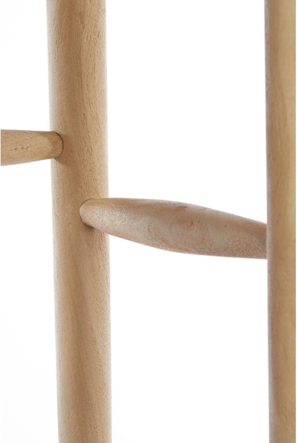 Zuil Qiano - Mango Hout Naturel Light & Living Bijzettafel 6798083