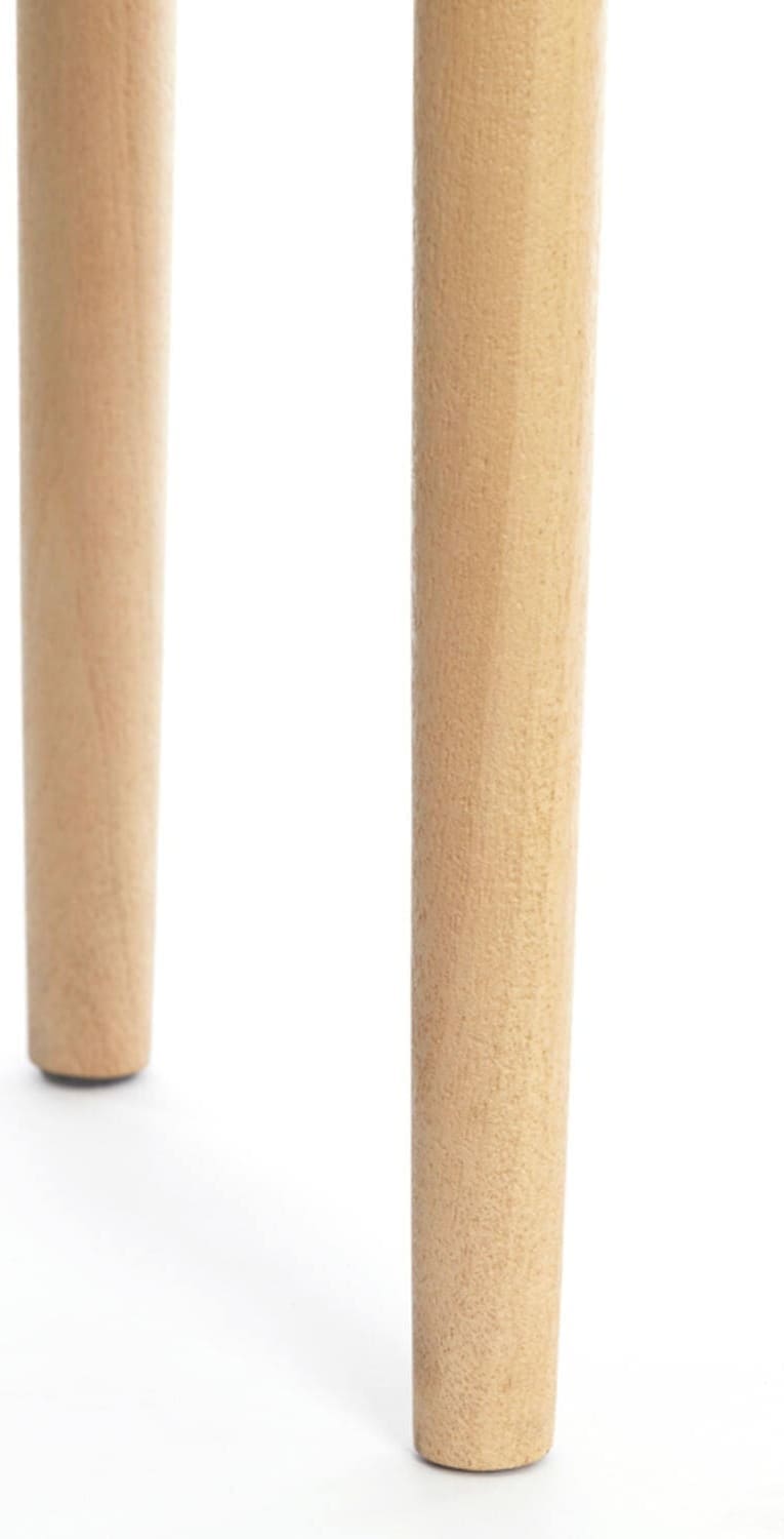 Zuil Qiano - Mango Hout Naturel Light & Living Bijzettafel 6798083