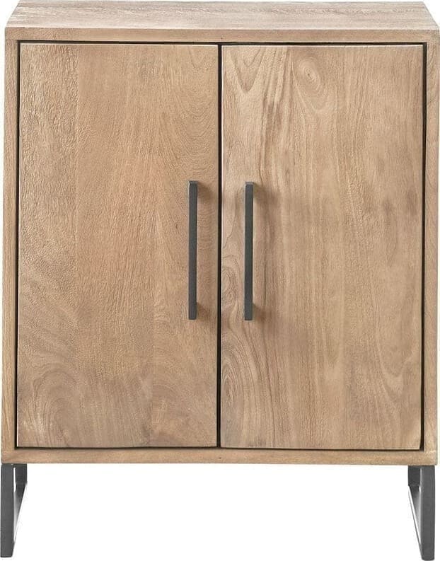 Pronto Wonen Opbergkast Piastra 64 cm Bruin|Naturel Opbergkast
