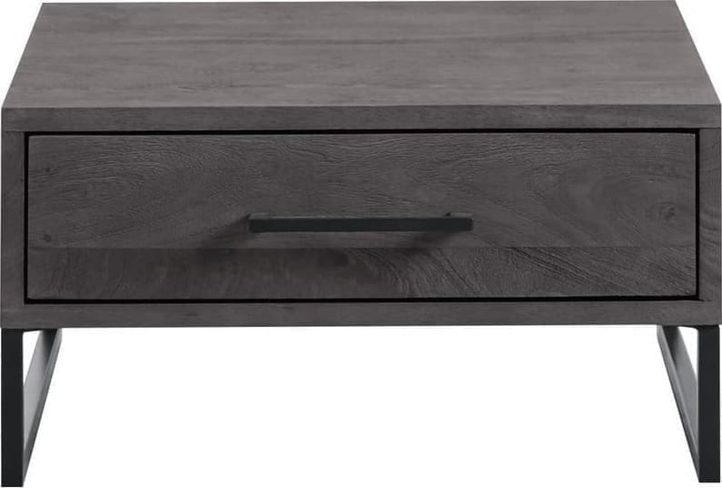 Pronto Wonen Salontafel Piastra 64x64 cm zwart Zwart Salontafel