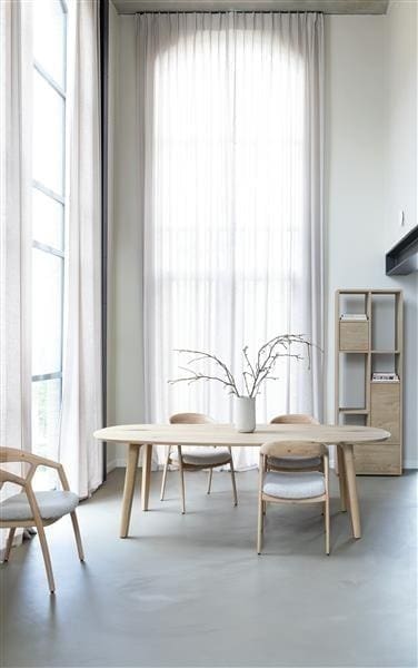 Xooon Lugana roomdivider 150 cm - 4-deuren + 1-lade + 8-niches - onyx Zwart Kast
