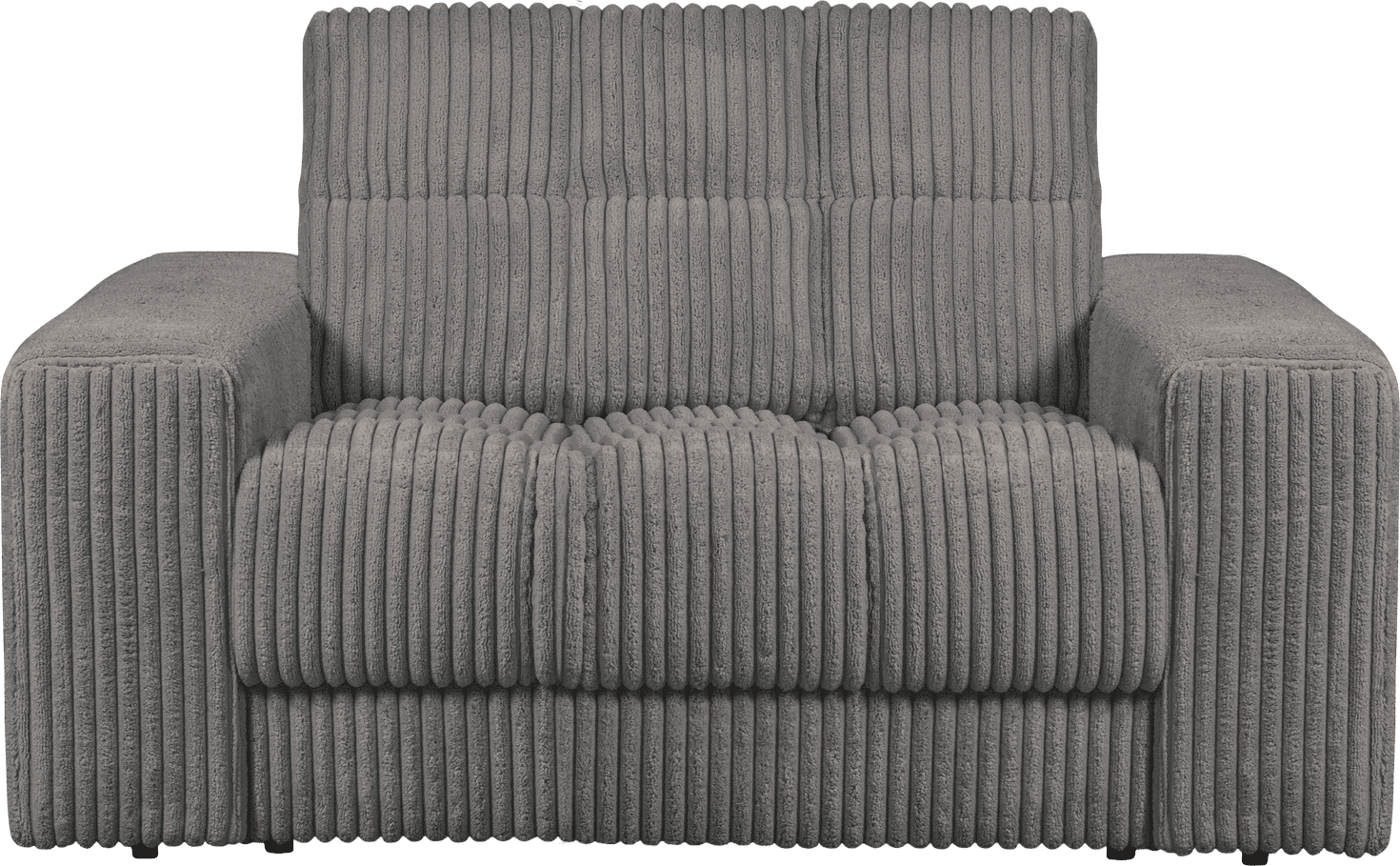 BePureHome Second date loveseat grove ribstof terrazzo Cognac|Oranje|Bruin Fauteuil