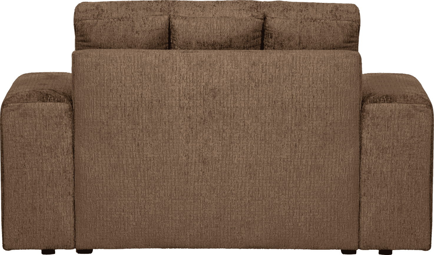 BePureHome Second date loveseat structure velvet brass Messing Fauteuil