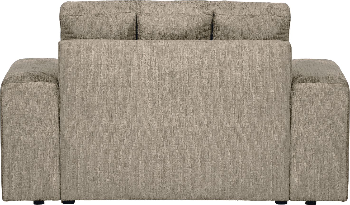 BePureHome Second date loveseat structure velvet wheatfield Beige|Taupe Fauteuil