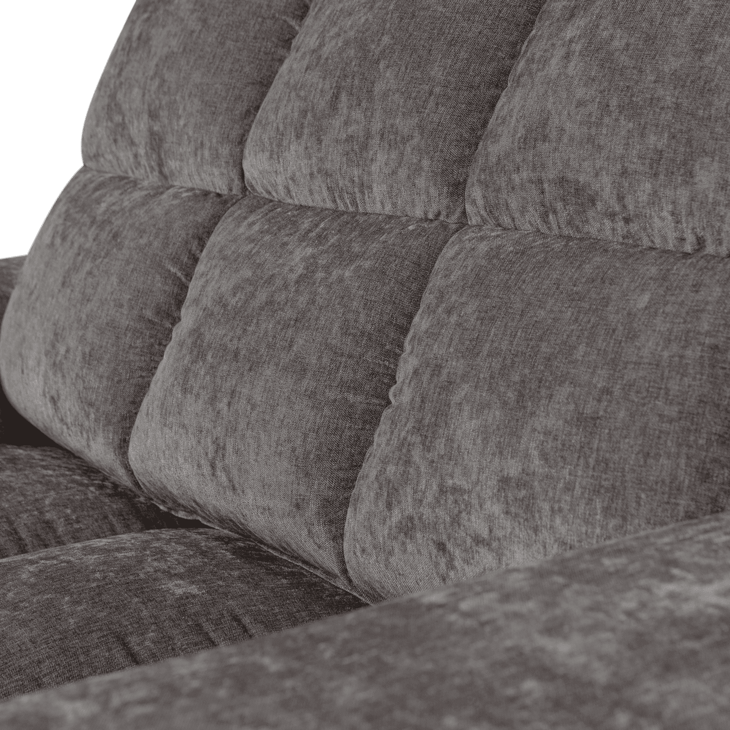 BePureHome Second date loveseat vintage mouse Grijs|Antraciet Fauteuil