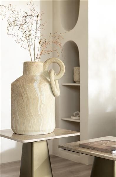 COCO maison Lovia vaas H43cm Bruin Vaas