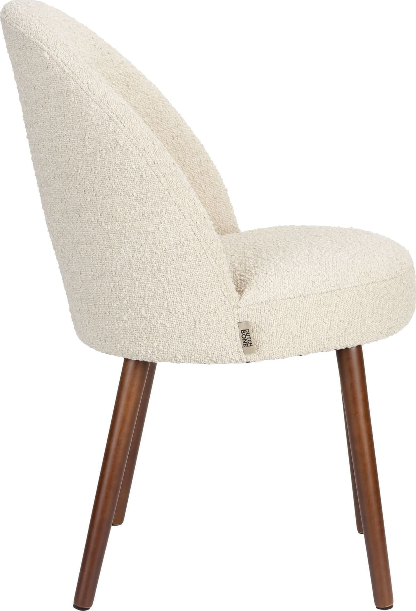 Eetkamerstoel Barbara Boucle Beige Dutchbone ZVR1100611