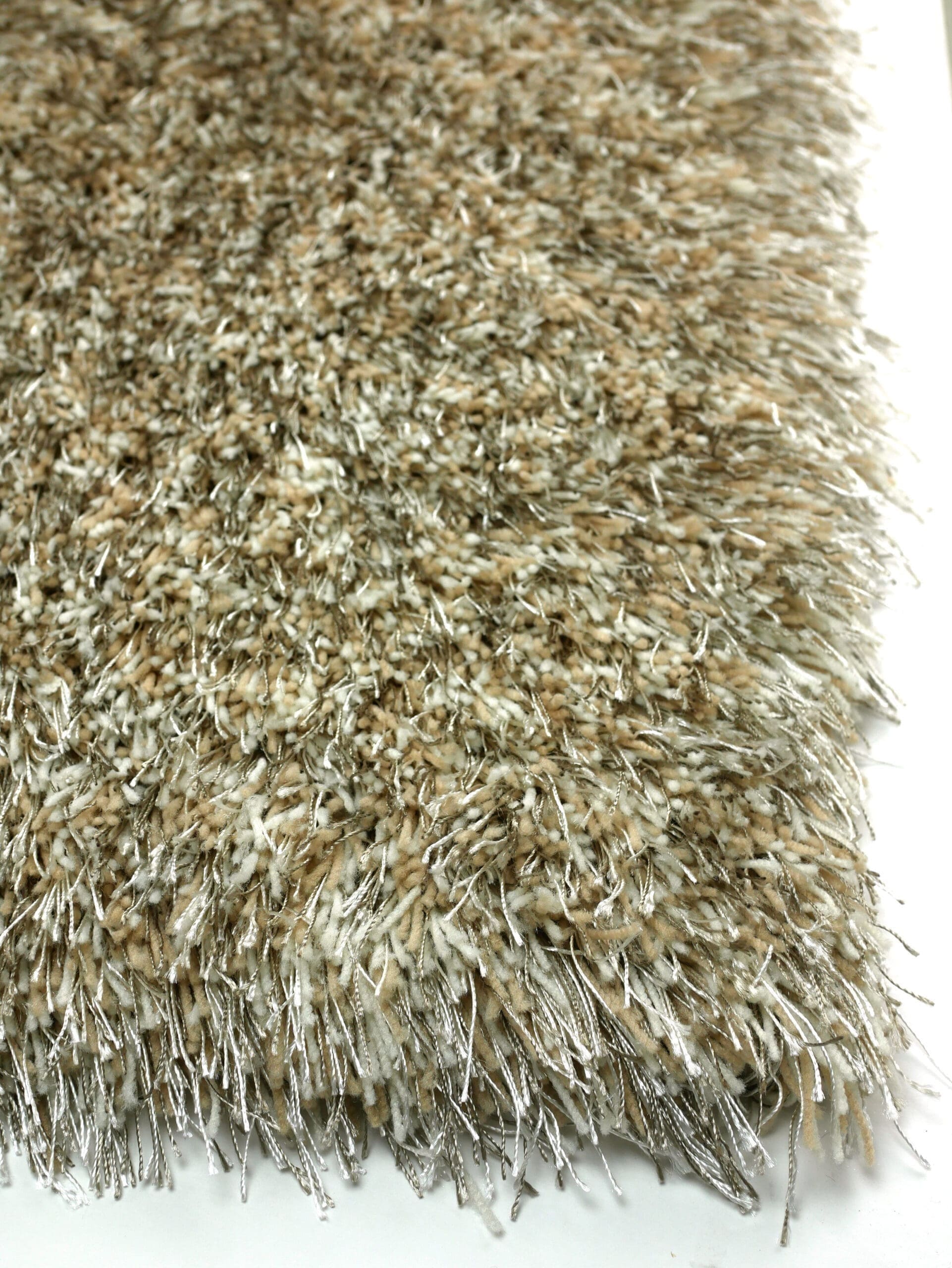 Vloerkleed LoveShaggy Beige - 300 Rond Eurogros Vloerkleed LoveShaggy Beige 300 rond