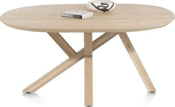 Henders & Hazel Shimla eetkamertafel 160 x 130 cm - houten poten Naturel Eettafel