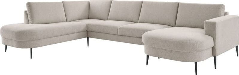 INHOUSE Hoekbank Lavolta beige links Beige Hoekbank
