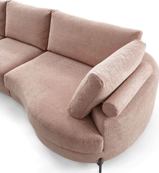 INHOUSE Hoekbank Renato roze links Roze Hoekbank