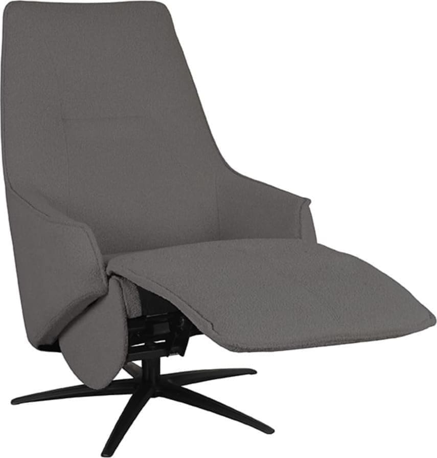 LABEL51 Fauteuil Odense - Antraciet - Cosmo - Elektrische Antraciet Fauteuil