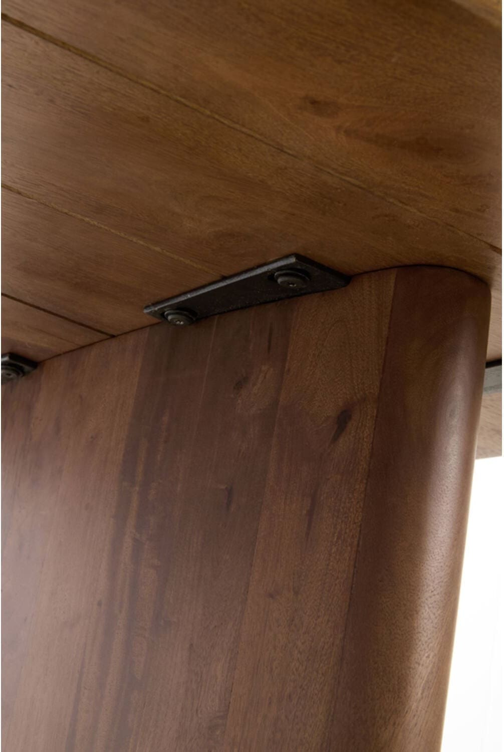 Eettafel Aymara - Hout Donker Bruin Light & Living Eettafel 5502183