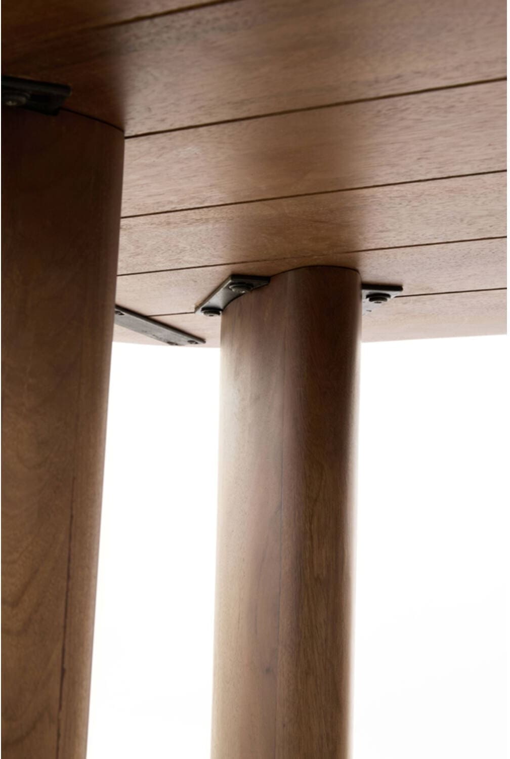 Eettafel Aymara - Hout Donker Bruin Light & Living Eettafel 5502183