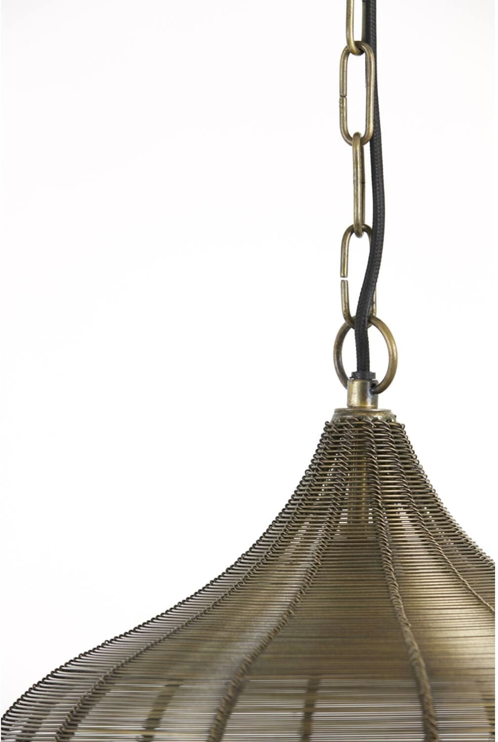 Hanglamp Alvaro - Antiek Brons Light & Living Hanglamp 2948018