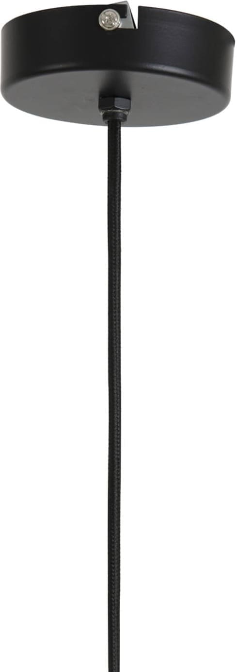 Hanglamp Alvaro - Mat Zwart Light & Living Hanglamp 2948012