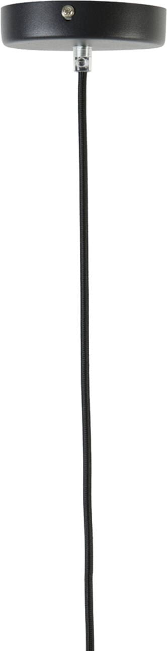Hanglamp Mayson - Glas Groen-mat Zwart Light & Living Hanglamp 2952381
