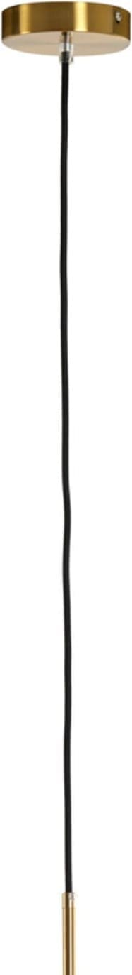 Hanglamp Medina - Antiek Brons+glas Mat Wit Light & Living Hanglamp 2958726