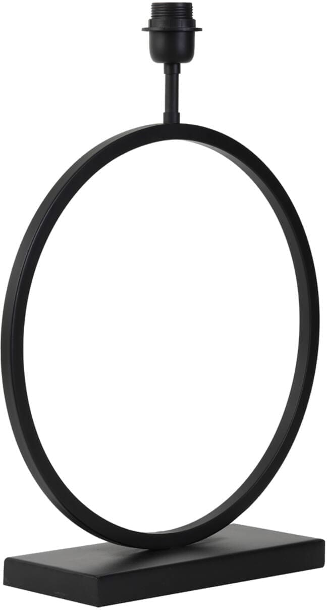 Lampvoet Liva - Mat Zwart Light & Living Lampvoet 8190958