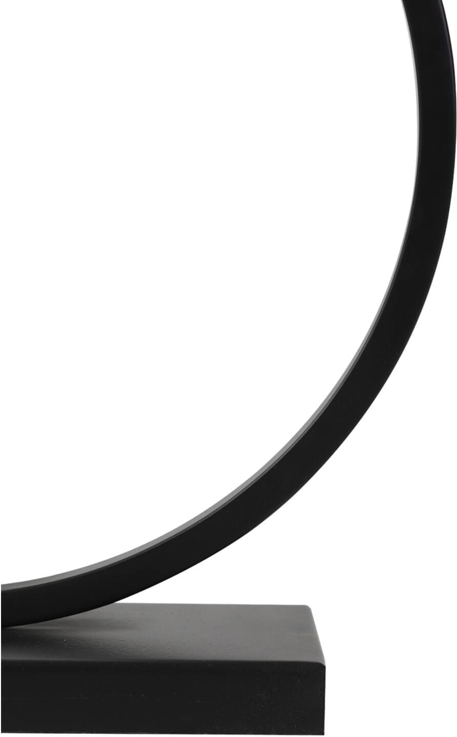 Lampvoet Liva - Mat Zwart Light & Living Lampvoet 8190958