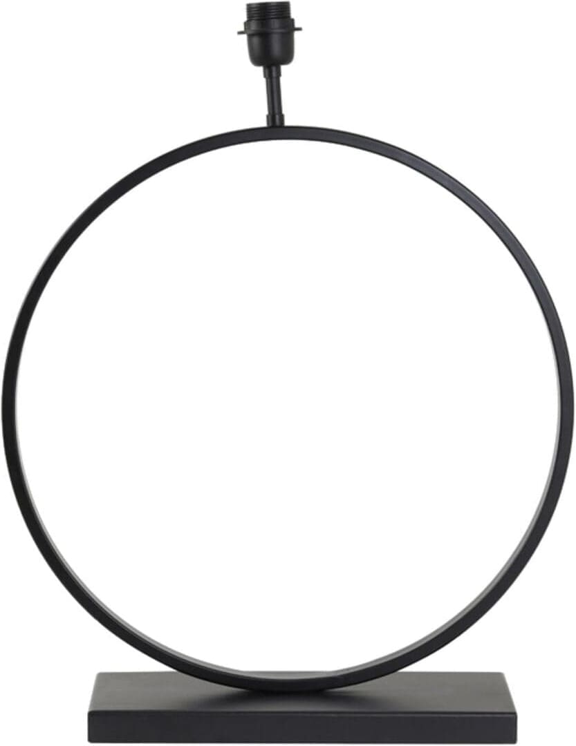 Lampvoet Liva - Mat Zwart Light & Living Lampvoet 8197112