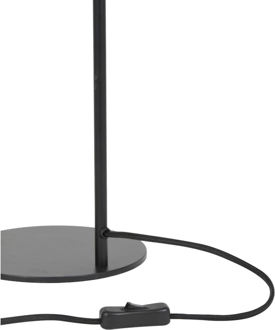 Tafellamp Lekar - Antiek Brons+smoke Glas Light & Living Tafellamp 1861784