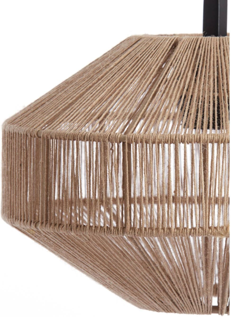 Tafellamp Lyra - Naturel+mat Zwart Light & Living Tafellamp 8054584