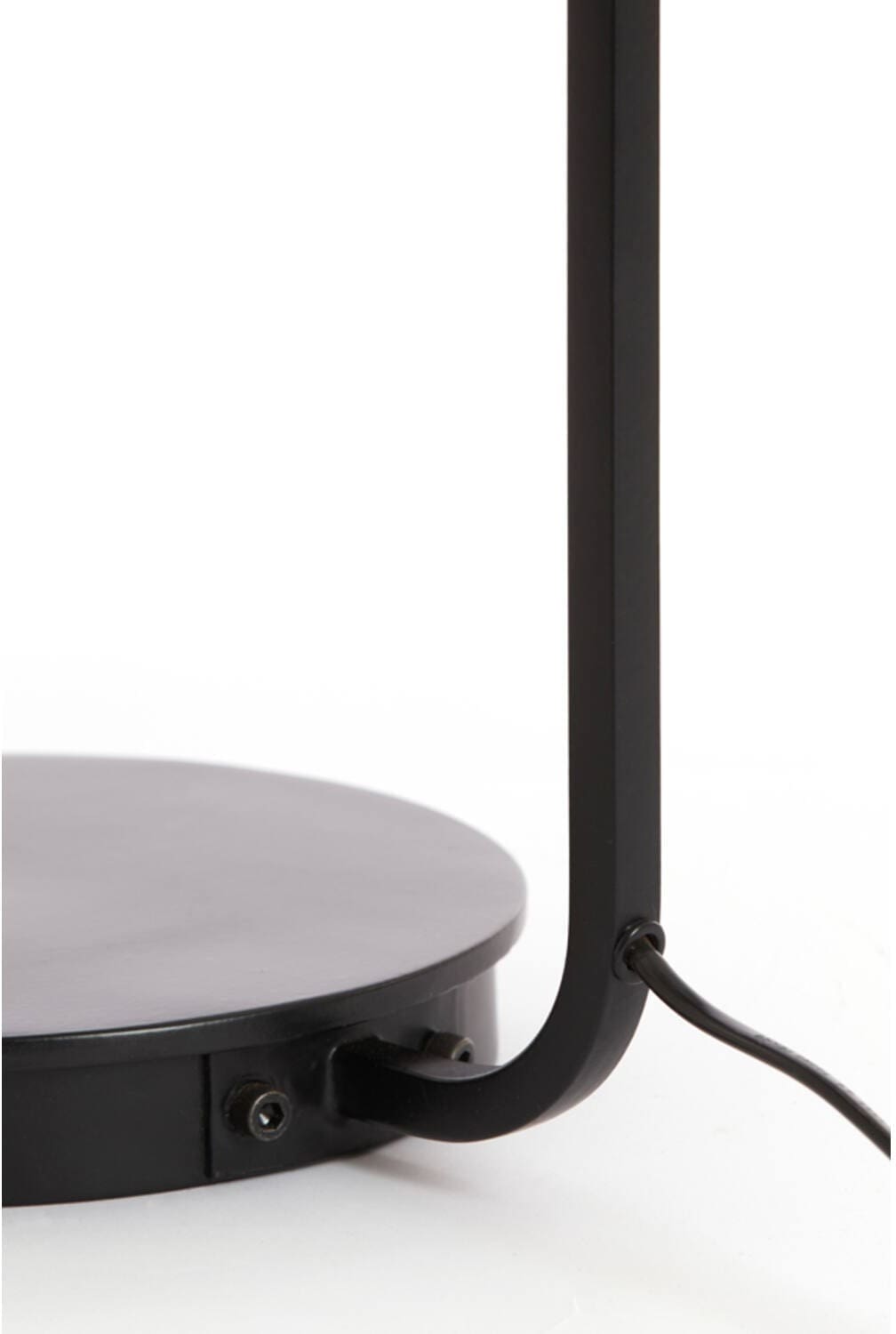 Tafellamp Lyra - Naturel+mat Zwart Light & Living Tafellamp 8054584