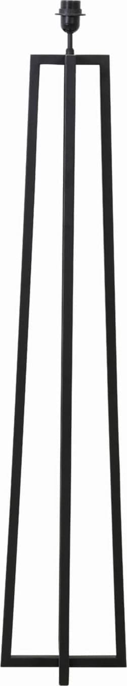 Vloerlamp Miley - Mat Zwart Light & Living Vloerlamp 8212112