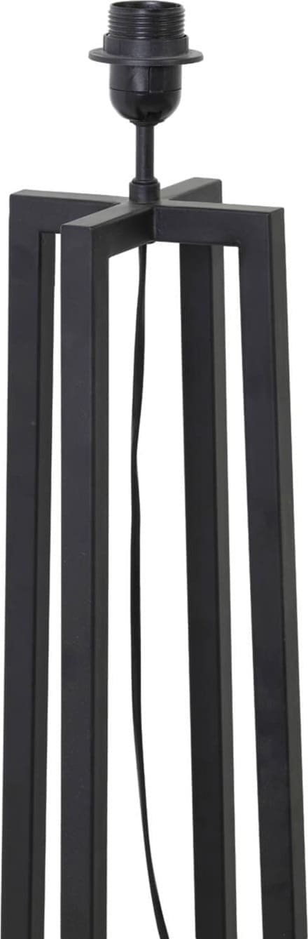 Vloerlamp Miley - Mat Zwart Light & Living Vloerlamp 8212112