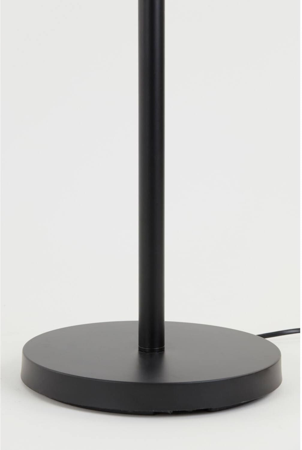 Vloerlamp Washington - Mat Zwart Light & Living Vloerlamp 1713458