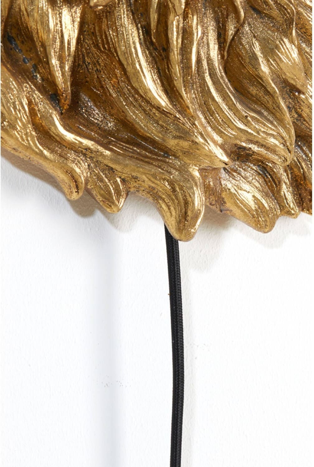 Wandlamp Lion - Antiek Brons Light & Living Wandlamp 3124818