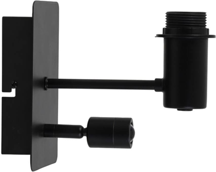 Wandlamp Montana - Mat Zwart Light & Living Wandlamp 3116858