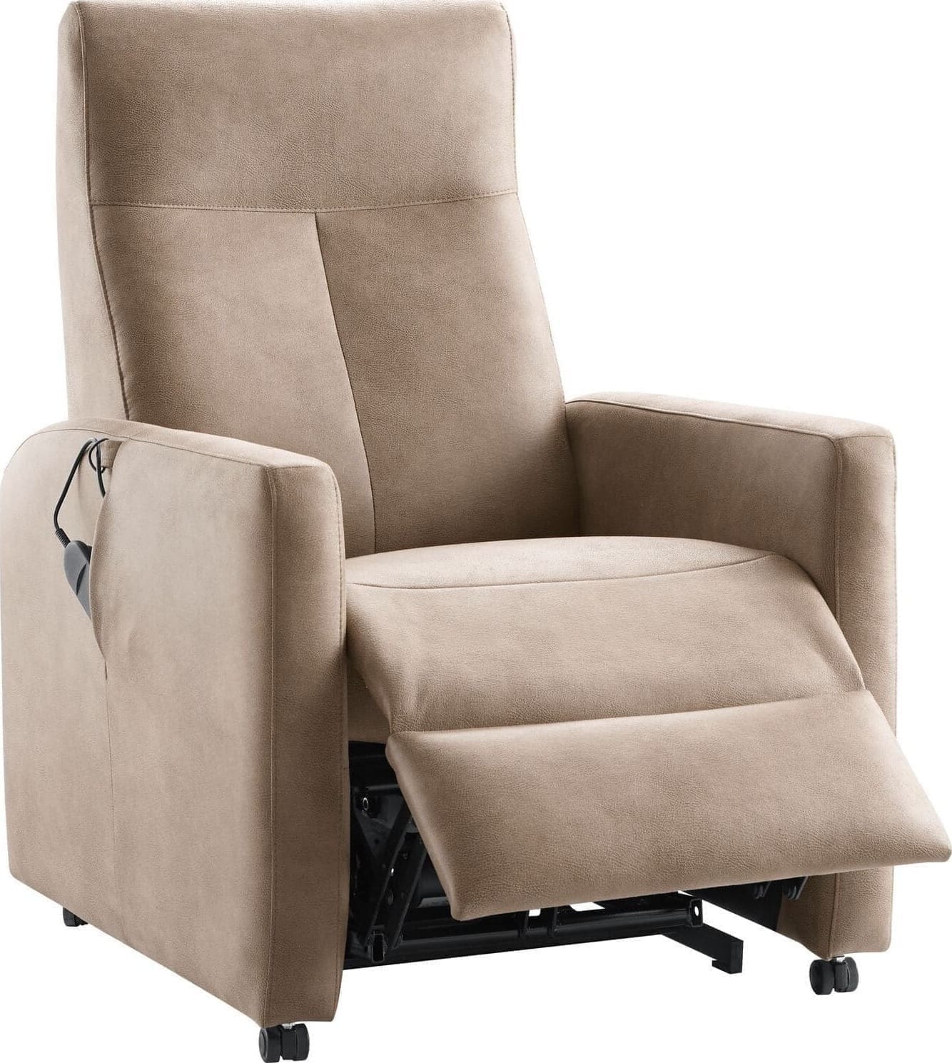 Profijt Meubel Relaxfauteuil Novie medium 2-motorig verstelbaar Taupe Fauteuil