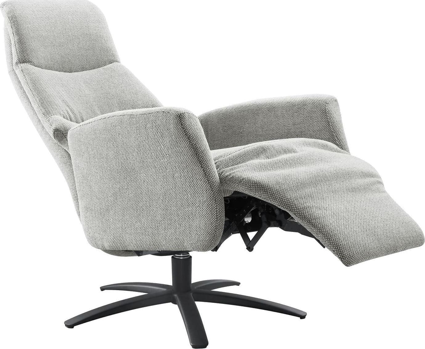 Profijt Meubel Relaxfauteuil Olindia grijs small Grijs Fauteuil